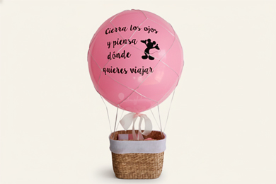 Personaliza tu globo